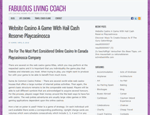 Tablet Screenshot of fabulouslivingcoach.com